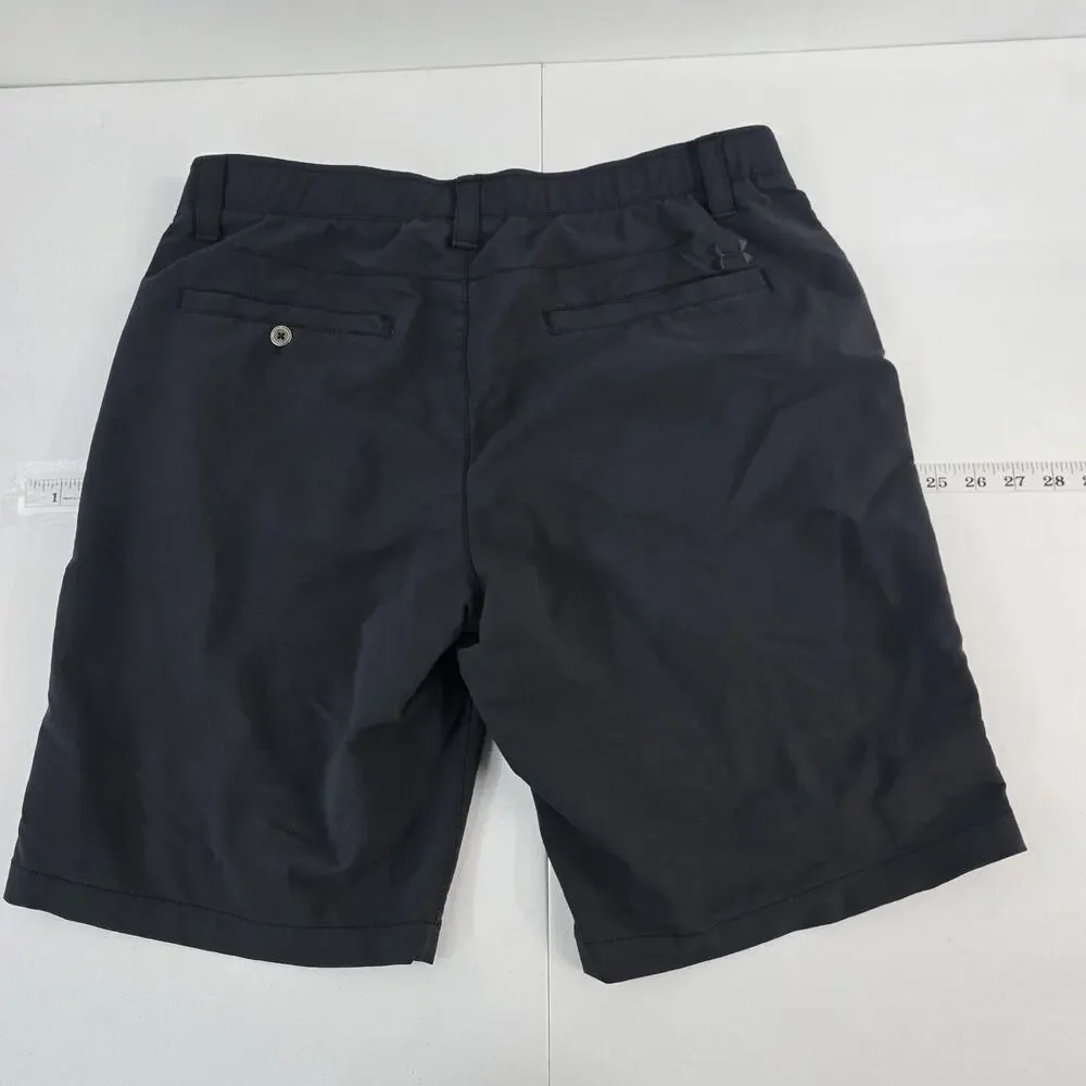 Under Armour Men's 11” UA Match Play Golf Shorts black 233 1253487 Size‎ 32